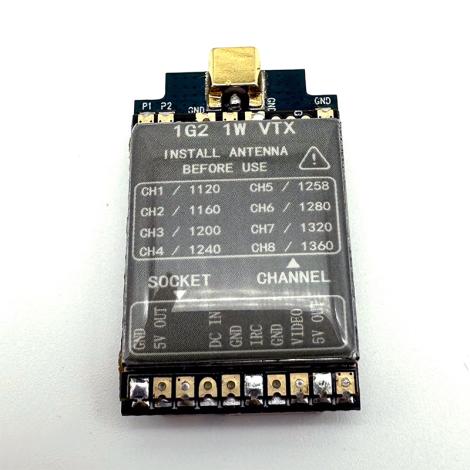 FLYTO 1.2G 1.3G 1W VTX Long-Range FPV Video Transmitter with IRC Protocol